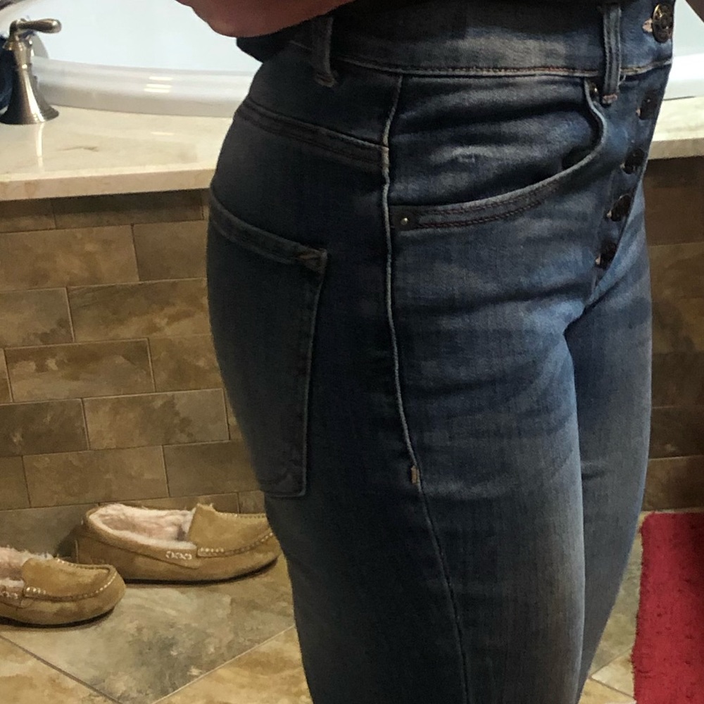 Express jeans size 4short